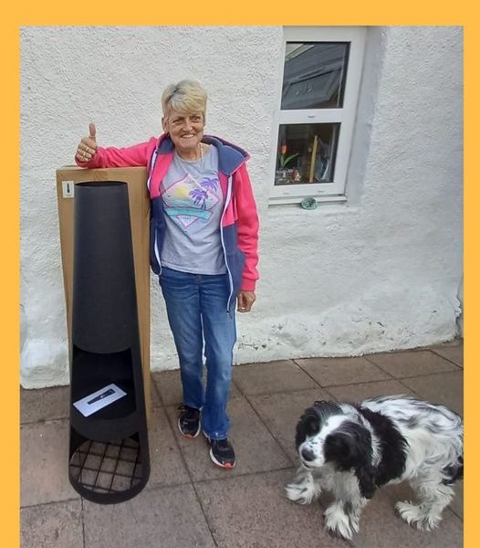 Won the Saunderson Wood Burning Chiminea!!