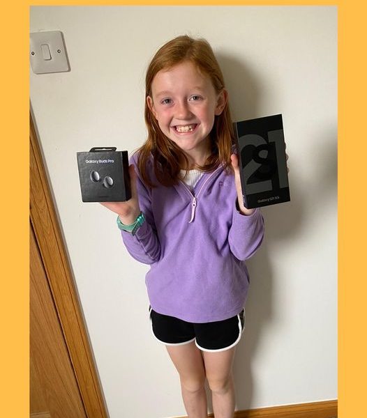 Won the Samsung S21 & Buds on the Bounty Prize Wheel!!