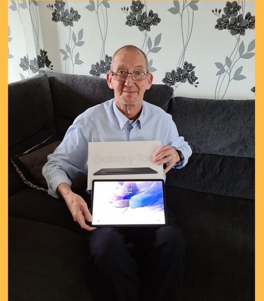 Won the Samsung Galaxy Tab S7!!