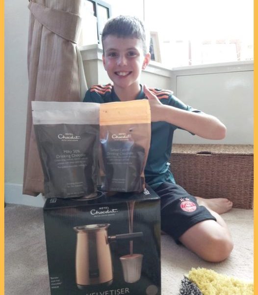 Won the Hot Chocolate Machine and Hot Chocolate Pouches!!