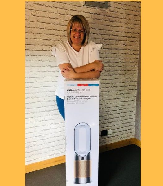 Won the Dyson Hot+Cool Smart Air Purifier!!