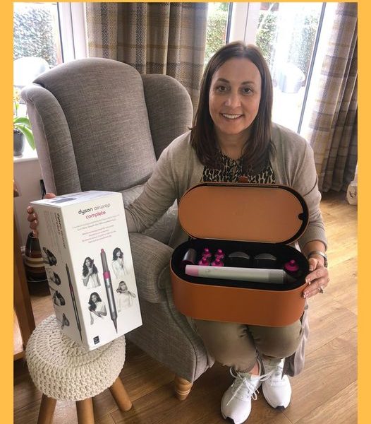Won the Dyson Airwrap Complete Hair Styler!!