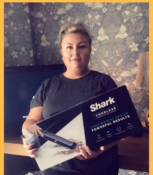 Won the Shark Handheld Vacuum Cleaner!!