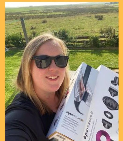 Won the Dyson Hair Bundle #9!!