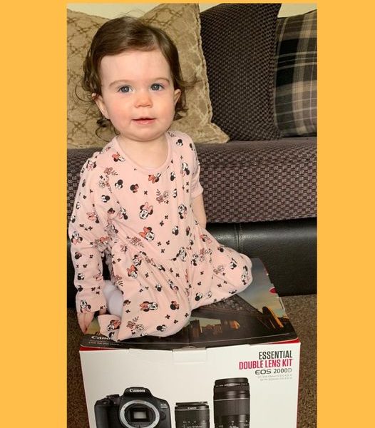 Won the Canon EOS 2000D DSLR Camera Bundle!!!