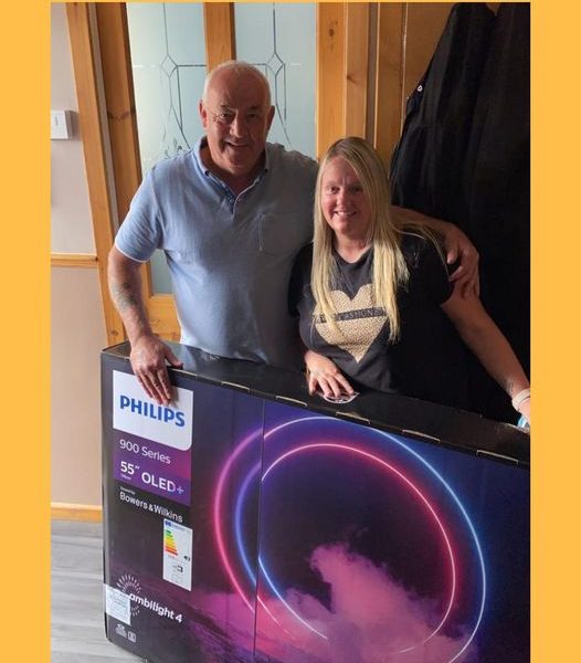 Won the 55″ Philips Ambilight TV!!