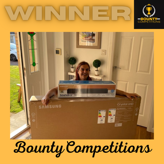 Won the Samsung 4K TV and Soundbar Bundle #2!!