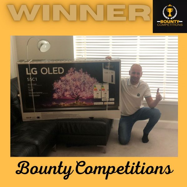 Won the 55″ LG TV!!