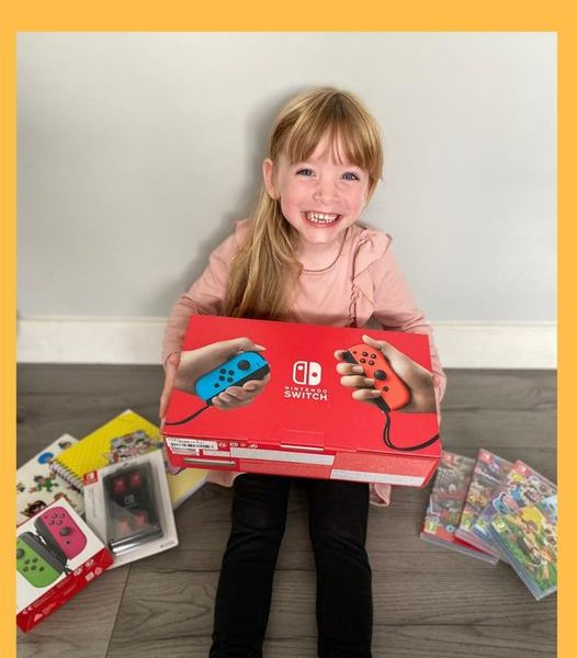 Won the Big Nintendo Switch Bundle #3!!