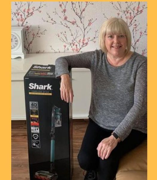 Won the Shark Hoover!!