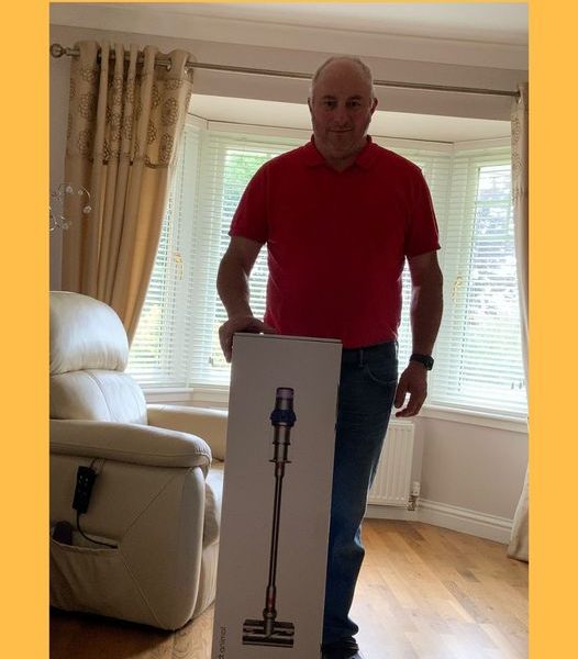 Won the Dyson V15 Detect Animal Cordless Vacuum Cleaner!!