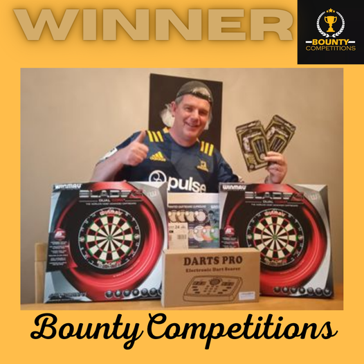 Won the Pro Darts Bundle!!