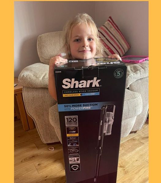 Won the Shark Hoover!!