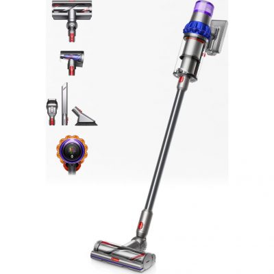 DYSON V15 Detect Animal Cordless Vacuum Cleaner - Blue & Nickel #8 (DRAWN 04.03.22)