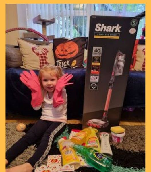 Won the Mrs Hinch Cleaning Bundle & Shark Cordless Vacuum Cleaner!!