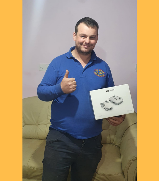 Won the DJI Mini 2 Drone Fly More Combo!!