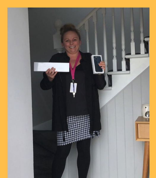 Won the Apple iPhone 13 and Apple Watch Series 6 Combo!!