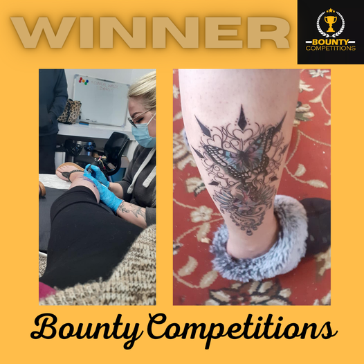 Won the Full Day Tattoo Bundle at Zen Ink Body Art, Buckie #4!!