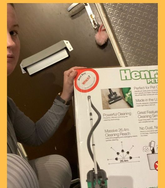 Won the Numatic Henry PET200 Cylinder Vacuum Cleaner!!