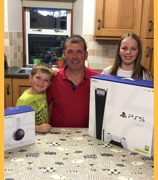 Won the PlayStation 5 Disc Edition Bundle #2!!