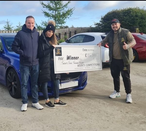 Won the 2 Grand a month for a whole year (£24k)!!