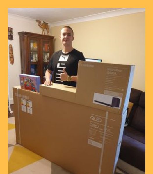 Won the Home Cinema Bundle #3!!