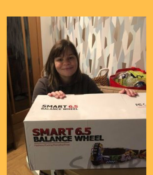 Won the Wheelie World – HOVERBOARD & KART BUNDLE!!