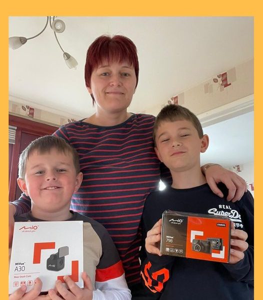 Won the Mio MiVue Dash Cam Bundle!!