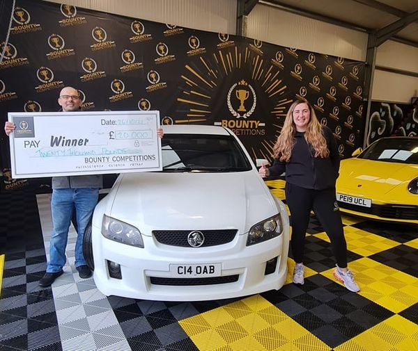 Won the 2010 Holden SS V UTE – 6.0 V8 (450ps) (or £20k Cash Alternative) !!