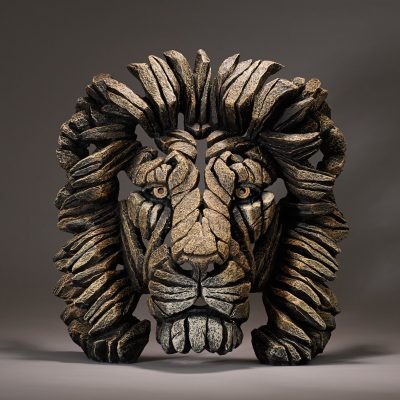 Edge Sculpture Lion Bust Savannah by Matt Buckley #2 (DRAWN 16.03.22)