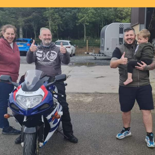 Won the Suzuki GSXR 750cc!!