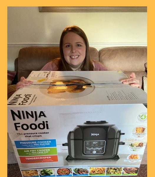 Won the NINJA Foodi OP300UK Multi Pressure Cooker & Air Fryer!!