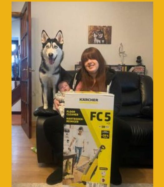 Won the Karcher FC5 Hard Floor Cleaner!!