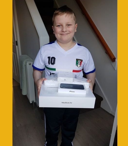 Won the Apple Tech Bundle!!