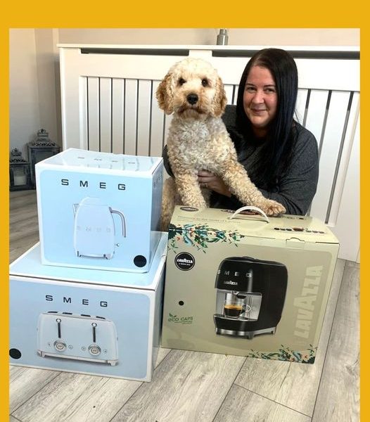 Won the Smeg Kitchen Set – Black!!