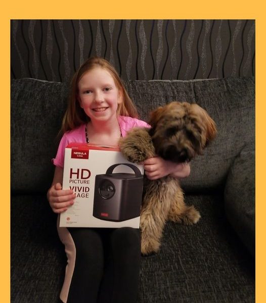 Won the Nebula Mars II Pro HD Ready Smart Portable Projector!!