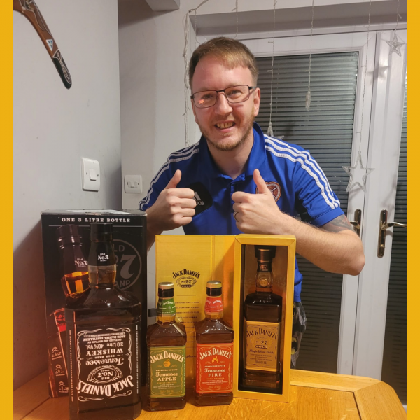 Won the Jack Daniels Whisky Bundle #4