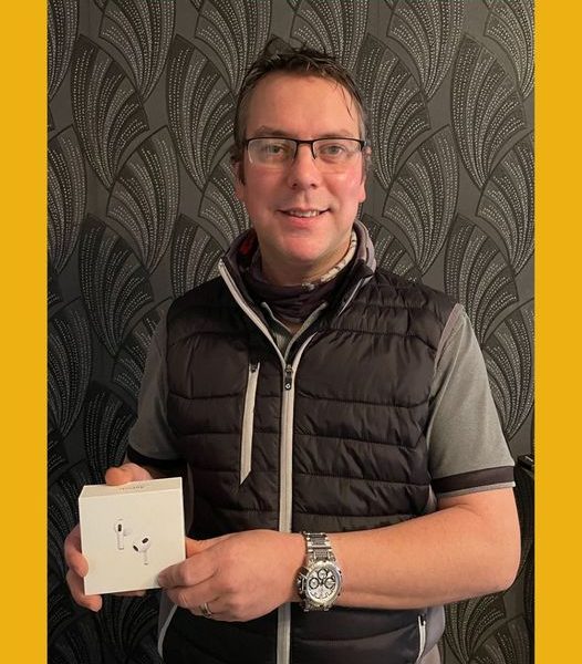 Won the Apple Airpods with MagSafe Charging Case!!