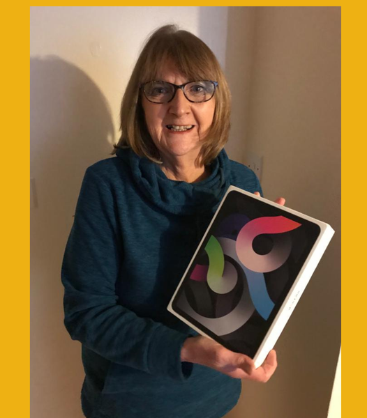 Won the Apple iPad Air with Apple Smart Folio Case!!