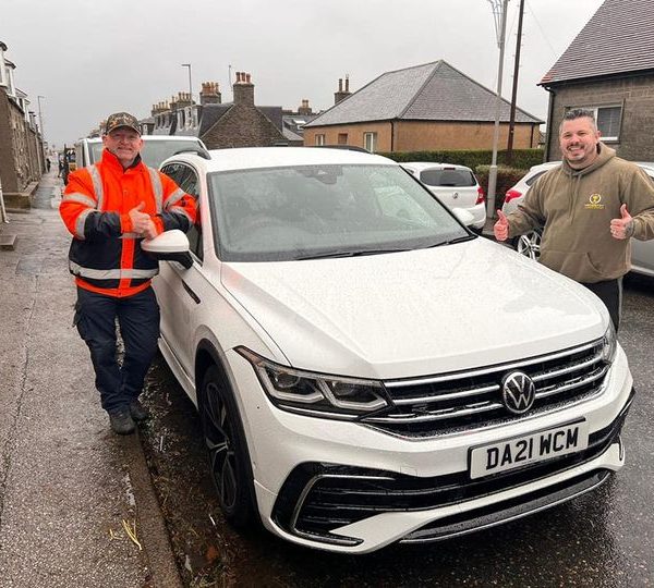 Won the Brand new VW Tiguan Rline Diesel DSG!!