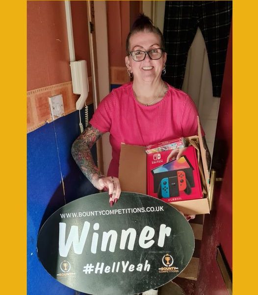 Won the Nintendo Switch (OLED Model) Bundle #3!!