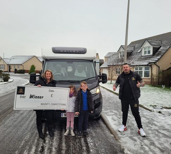 Won the Peugeot Boxer Bailey Motorhome and took the huge £37k cash alternative!!