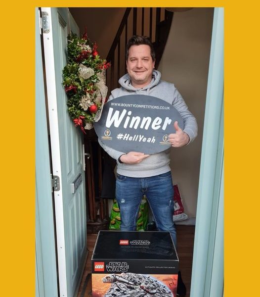 Won the Lego Star Wars Ultimate Collector Series Millennium Falcon #7!!