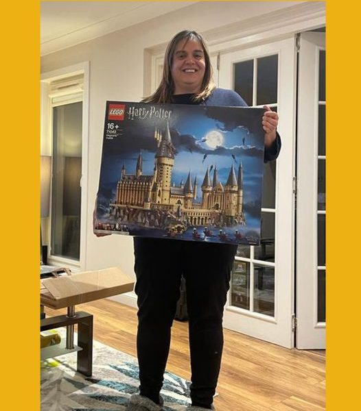 Won the Lego Harry Potter Hogwarts Castle!!