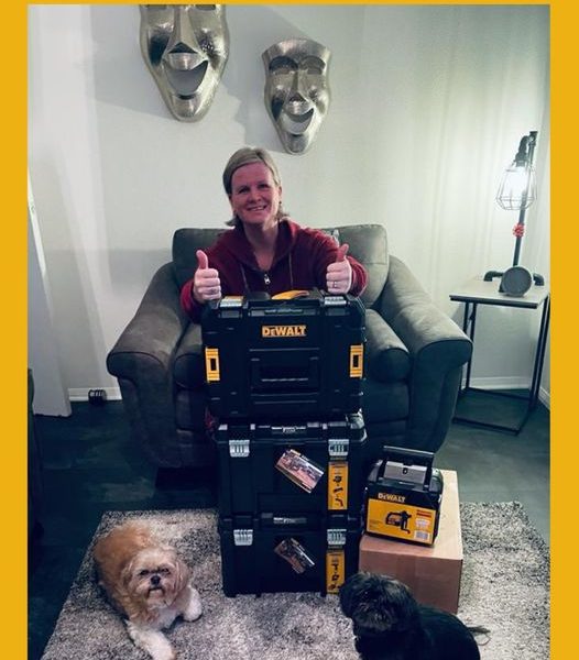 Won the Dewalt Tool Bundle #3!!