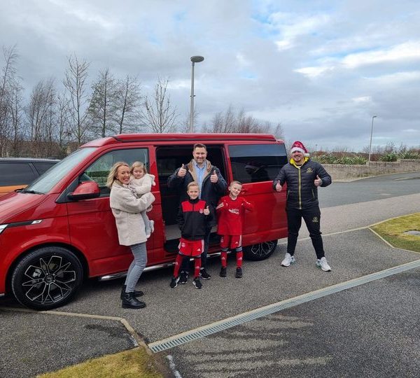 Won the VW Camper ON CHRISTMAS DAY!!