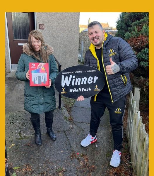 Won the White Nintendo Switch OLED!!