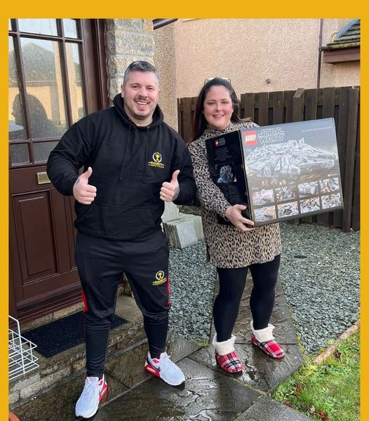 Won the Lego Star Wars Ultimate Collector Series Millennium Falcon!!