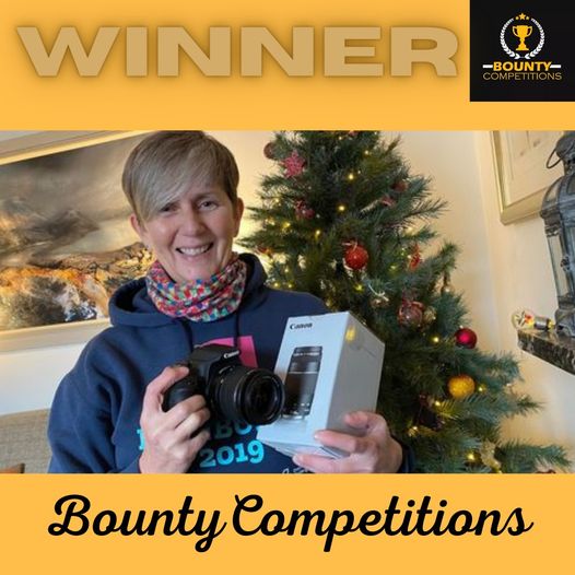 Won the Canon EOS 2000D DSLR Camera Bundle #3!!