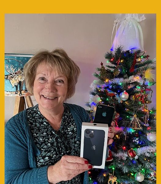 Won the Apple Iphone 13 Mini, 5.4″, 5G, Sim Free, 128GB Midnight!!